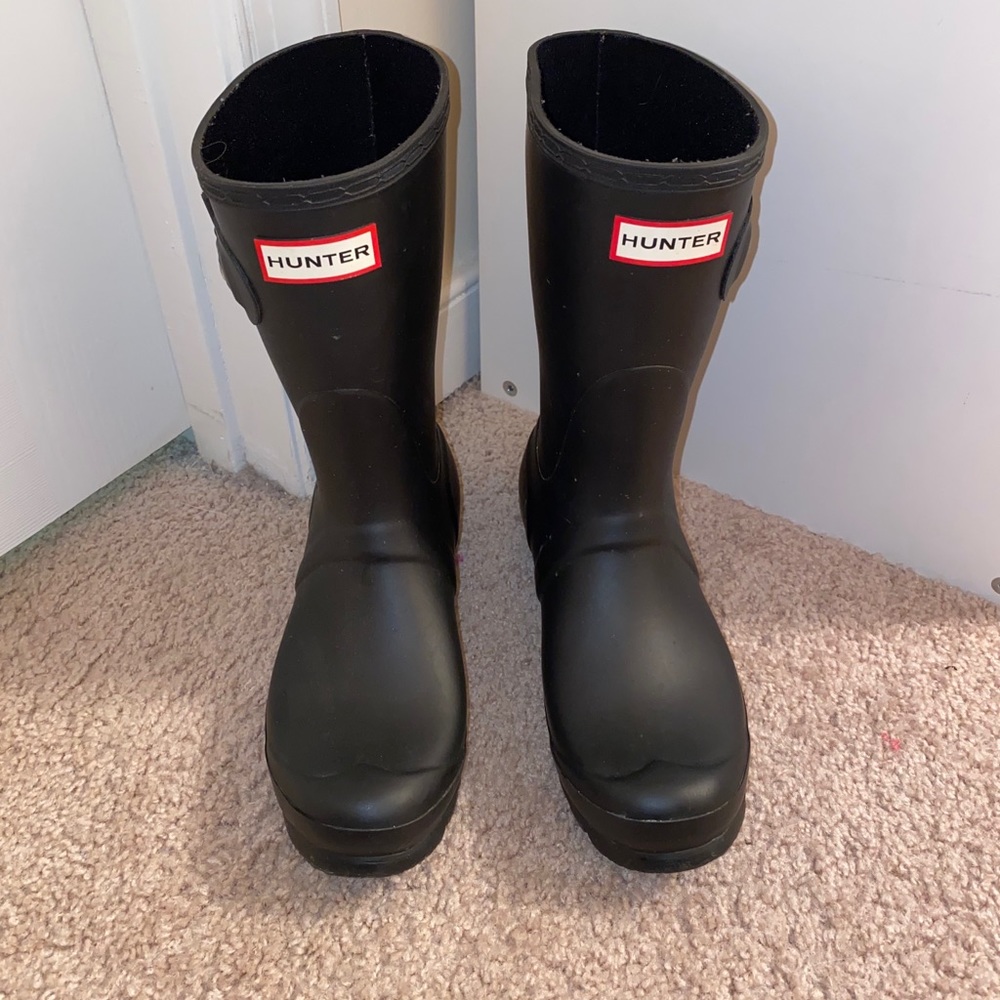 Mid-Calf Hunter Rain Boots
